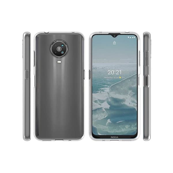 Silikon skal transparent Nokia G20