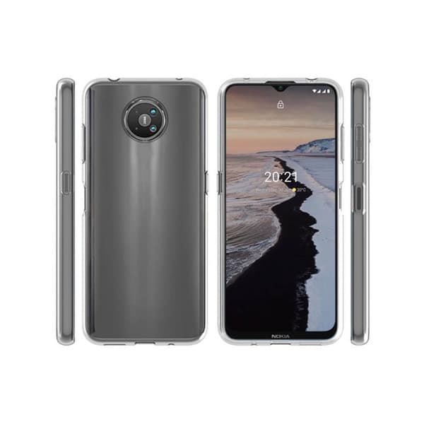 Silikon skal transparent Nokia G50
