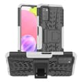 Miniatyrbillede 1 af 4: Stødbestandigt cover med stativ Samsung Galaxy A03s - Hvid