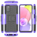 Miniatyrbilde 3 av 4: Støtsikker deksel med stativ Samsung Galaxy A03s - Lilla