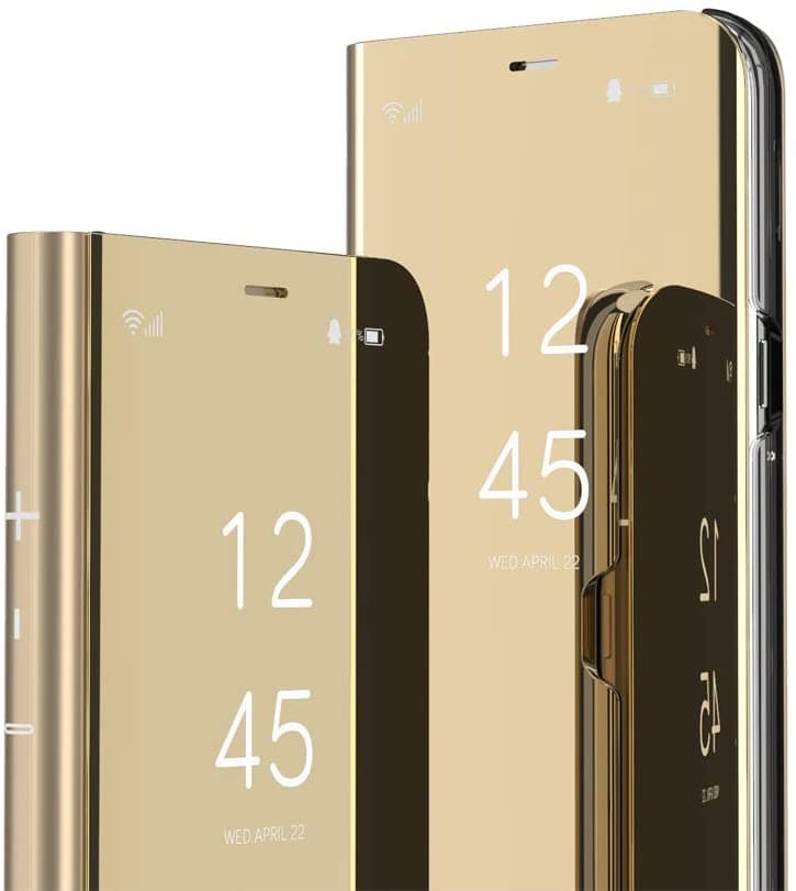 Flipcase för Samsung S20 plus guld