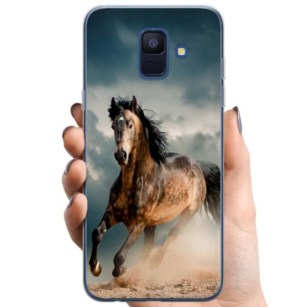 Samsung Galaxy A6 (2018) TPU Mobilskal Häst