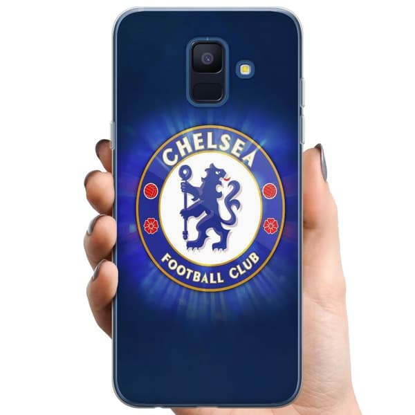 Samsung Galaxy A6 (2018) TPU Mobildeksel Chelsea Fotball