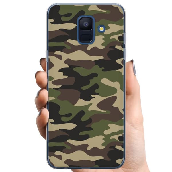 Samsung Galaxy A6 (2018) TPU Mobildeksel Militær