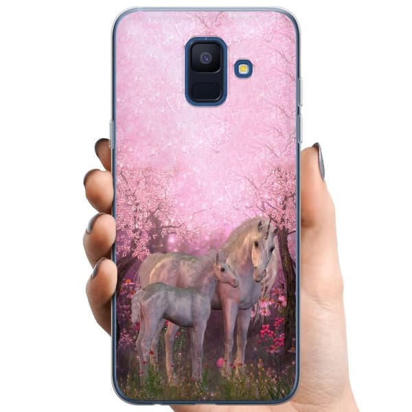 Samsung Galaxy A6 (2018) TPU Mobilskal Unicorn