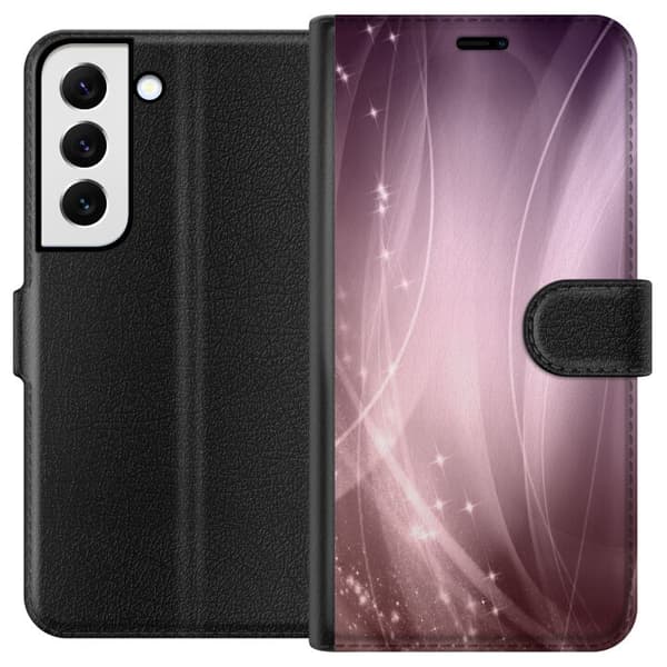 Samsung Galaxy S22 5G Lommeboketui Rosa