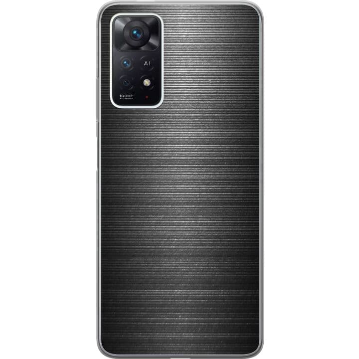 Xiaomi Redmi Note 11 Pro Skal / Mobilskal - Brushed Metal