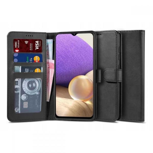 Samsung A73 5G Plånboksfodral PU-Läder 4-FACK