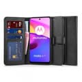 Miniatyrbillede 1 af 5: Motorola Moto E20 / E30 / E40 Pung etui PU læder 4 RUMMET