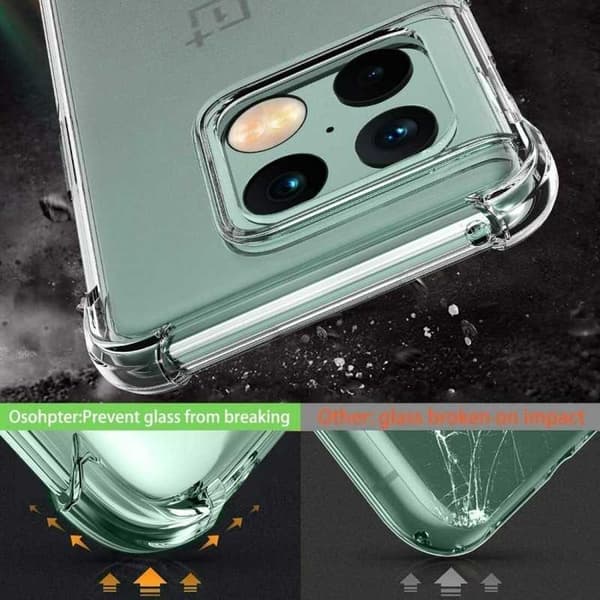 OnePlus 10 Pro Stöttåligt Skal med Förstärkta Hörn