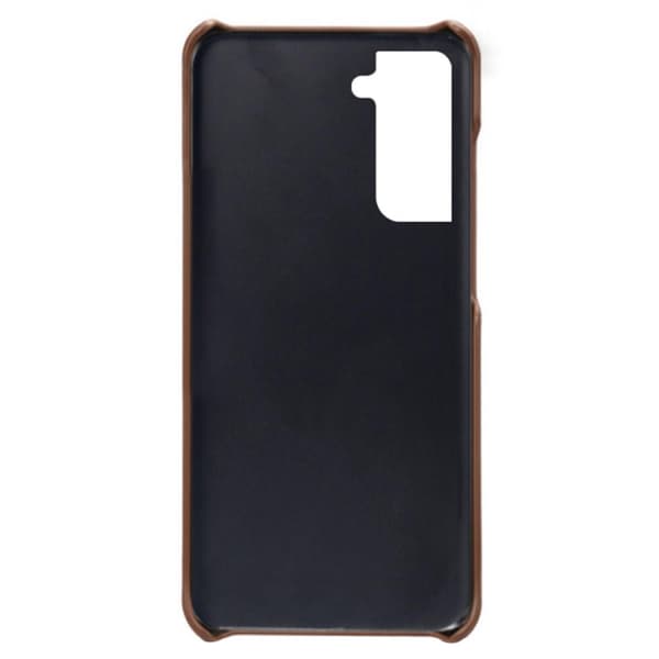 SKALO Samsung S22 PU-nahkainen Korttikotelo - Ruskea