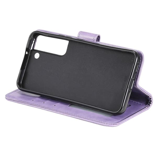 SKALO Samsung S22 Mandala lompakkokotelo - Violetti