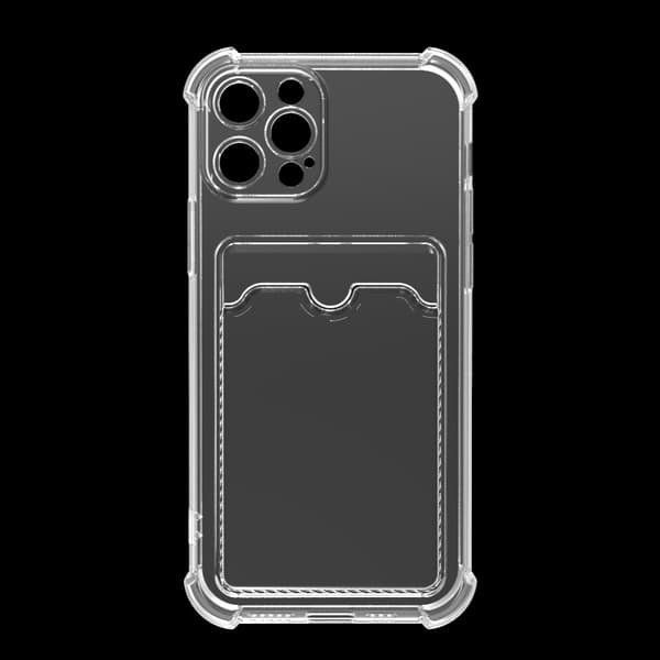 iPhone 13 Pro-etui - gennemsigtig kortholder