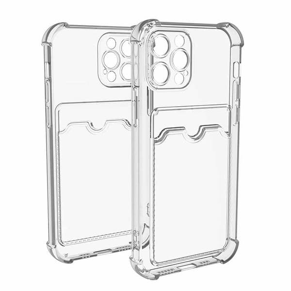 iPhone 13 Pro-etui - gennemsigtig kortholder