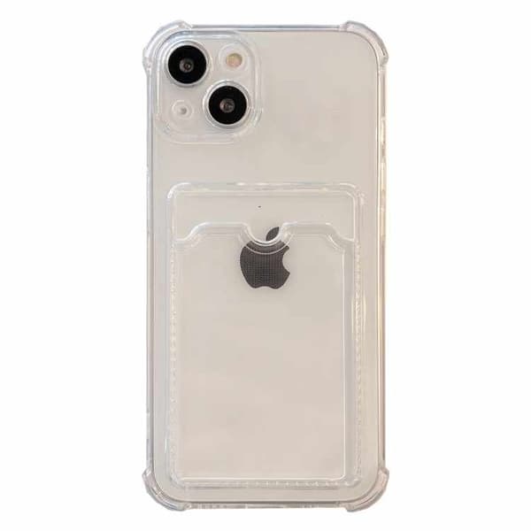 iPhone 13 Mini Shell - gennemsigtig kortholder