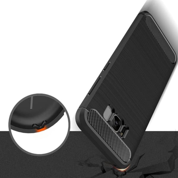 Samsung Galaxy S8 - Shockproof Skal / Mobilskal (Svart)