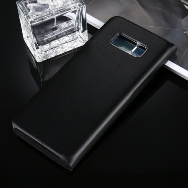 Samsung Galaxy S8 Plus Flipfodral - Lyché (Svart)