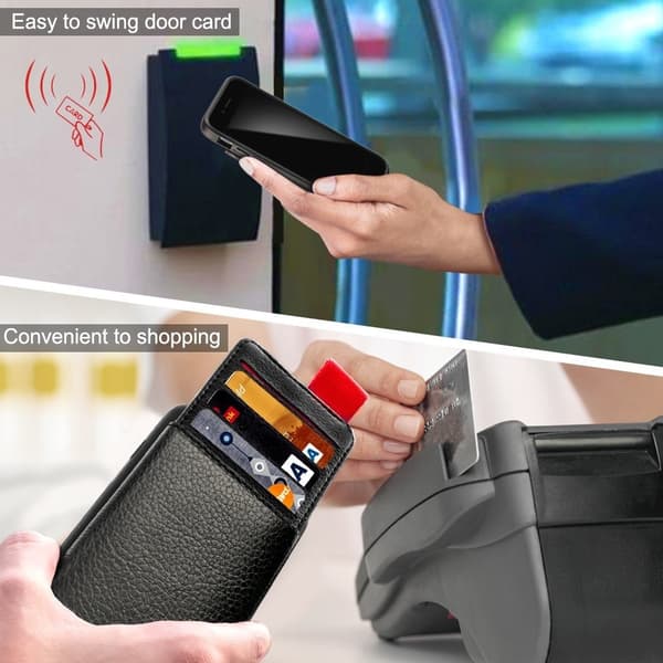 iPhone X/XS - Skal / Mobilskal med Dolt Kortfack / Korthållare