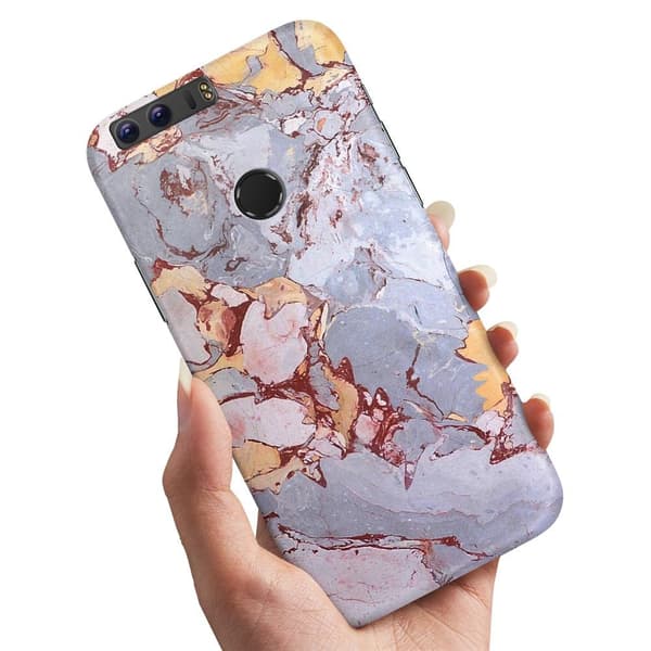 Huawei Honor 8 - Cover/Mobilcover Marmor