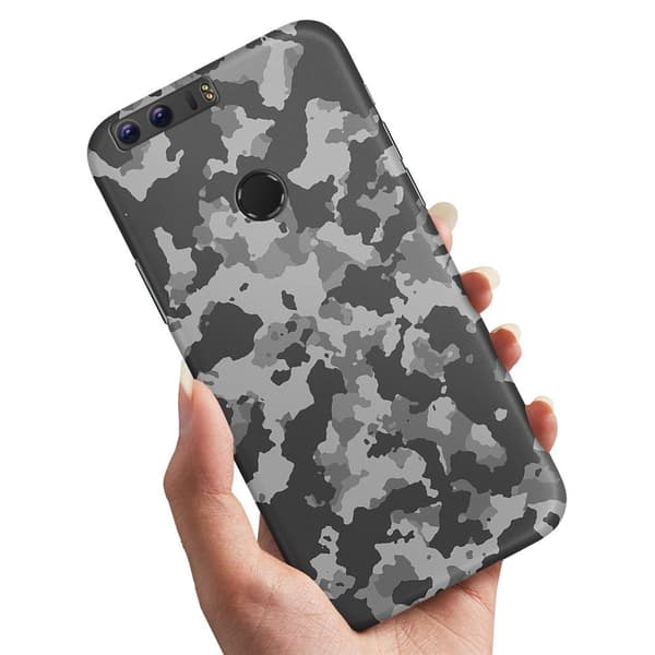 Huawei Honor 8 - Cover/Mobilcover Kamouflage