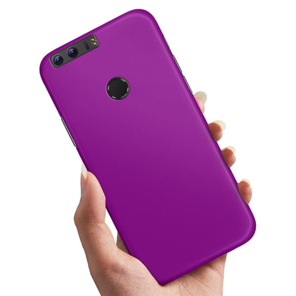Huawei Honor 8 - Cover/Mobilcover Lilla