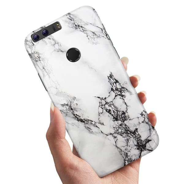 Huawei Honor 8 - Deksel/Mobildeksel Marmor