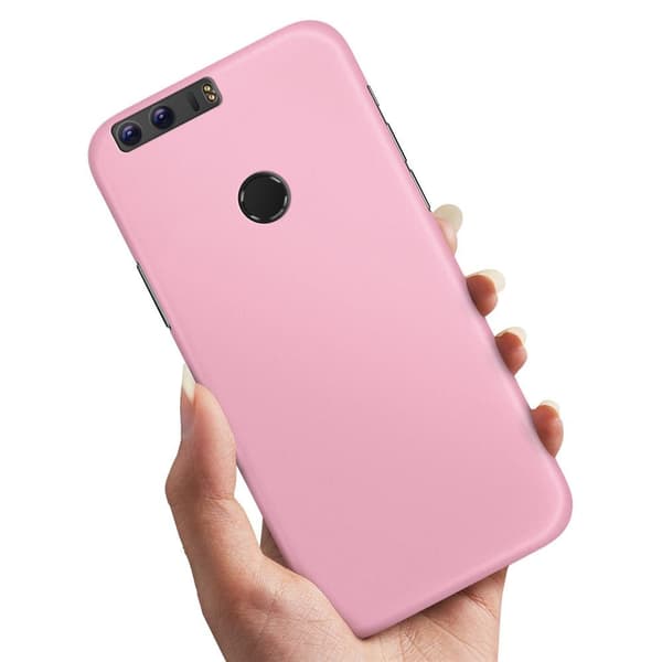 Huawei Honor 8 - Kuoret/Suojakuori Vaaleanpunainen