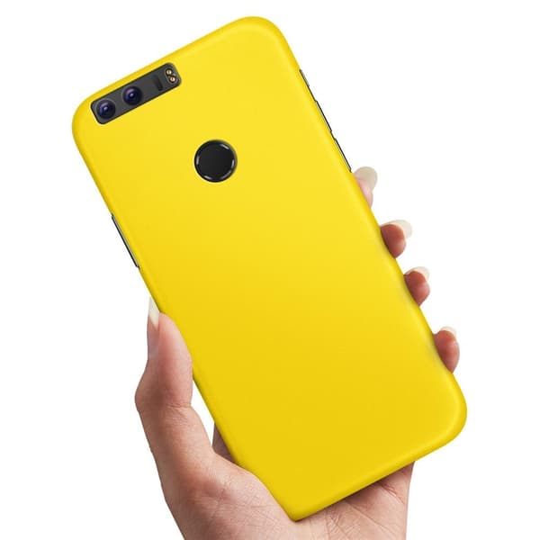Huawei Honor 8 - Skal/Mobilskal Gul