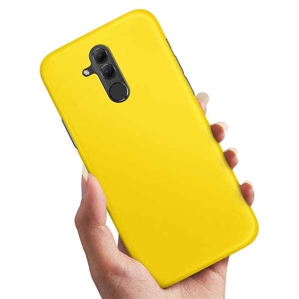 Huawei Mate 20 Lite - Deksel/Mobildeksel Gul