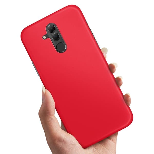 Huawei Mate 20 Lite - Cover/Mobilcover Rød