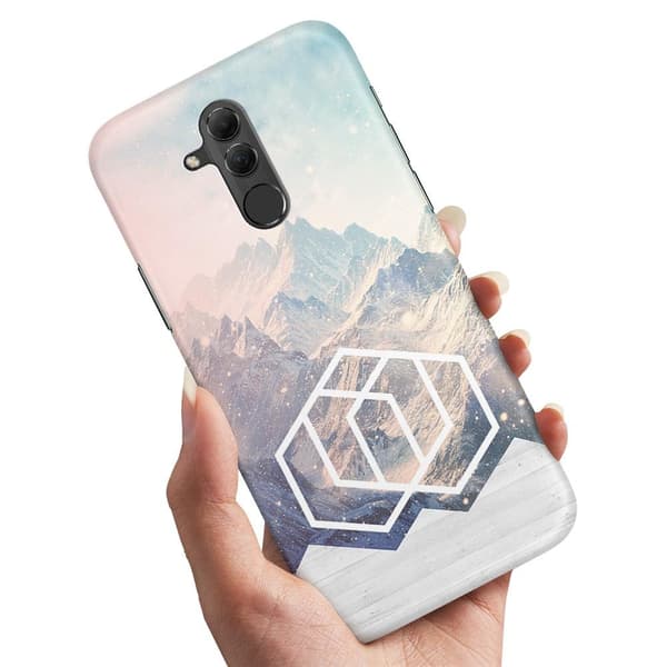 Huawei Mate 20 Lite - Deksel/Mobildeksel Kunst Fjell