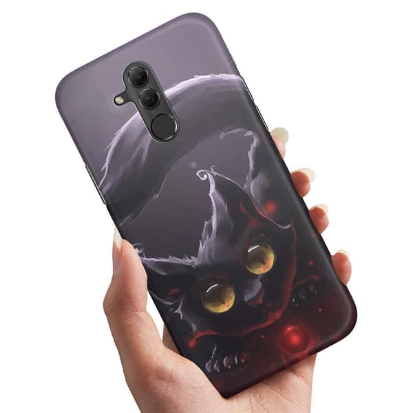 Huawei Mate 20 Lite - Kuoret/Suojakuori Musta Kissa