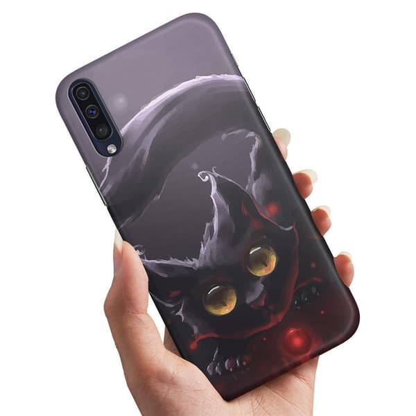 Huawei P20 - Deksel/Mobildeksel Svart Katt