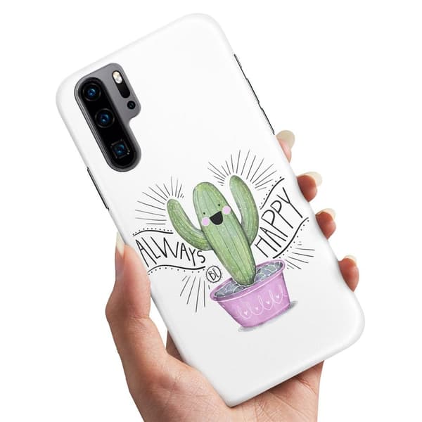 Huawei P30 Pro - Skal/Mobilskal Happy Cactus