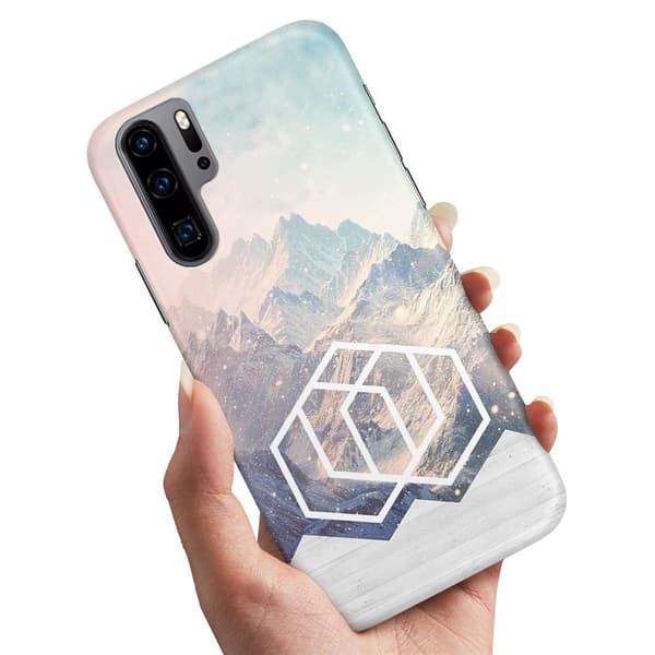 Huawei P30 Pro - Deksel/Mobildeksel Kunst Fjell