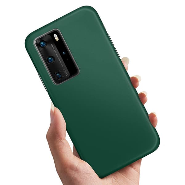 Huawei P40 - Skal/Mobilskal Mörkgrön