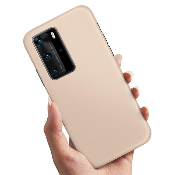 Huawei P40 - Skal/Mobilskal Beige