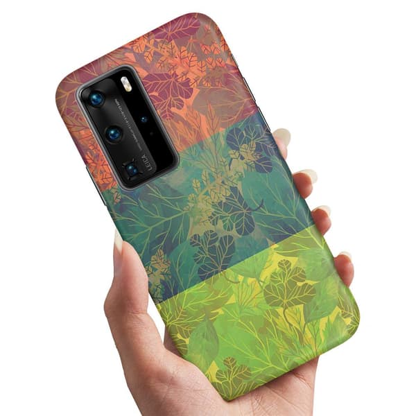 Huawei P40 - Deksel/Mobildeksel Løvmønster