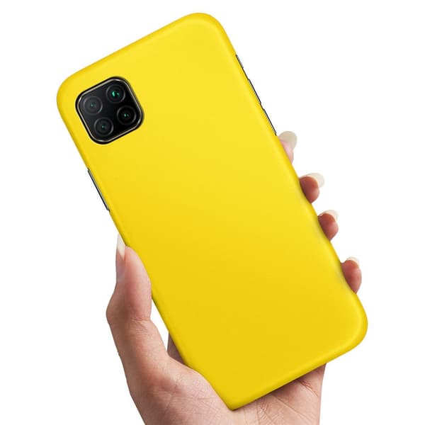 Huawei P40 Lite - Deksel/Mobildeksel Gul