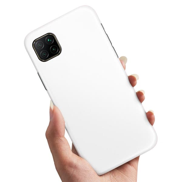 Huawei P40 Lite - Deksel/Mobildeksel Hvit