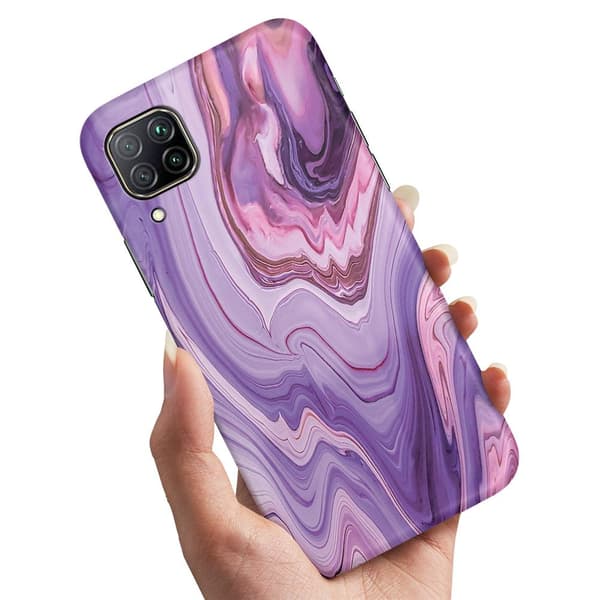 Huawei P40 Lite - Deksel/Mobildeksel Marmor