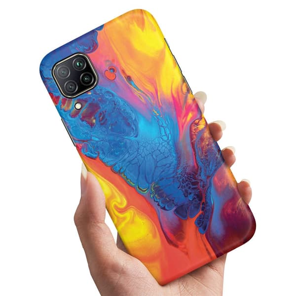 Huawei P40 Lite - Kuoret/Suojakuori Marmori