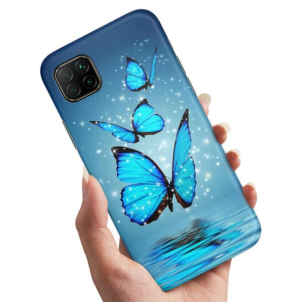 Huawei P40 Lite - Kuoret/Suojakuori Hohdokkaat Perhoset