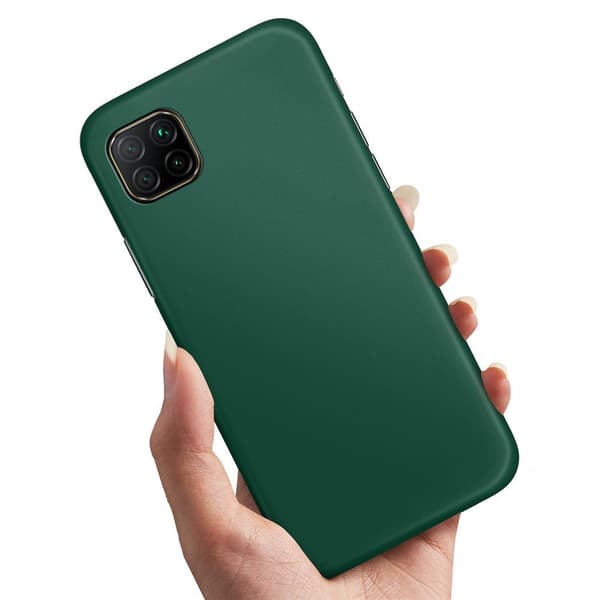 Huawei P40 Lite - Kuoret/Suojakuori Tummanvihreä