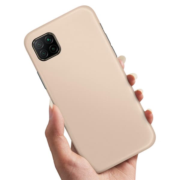 Huawei P40 Lite - Deksel/Mobildeksel Beige