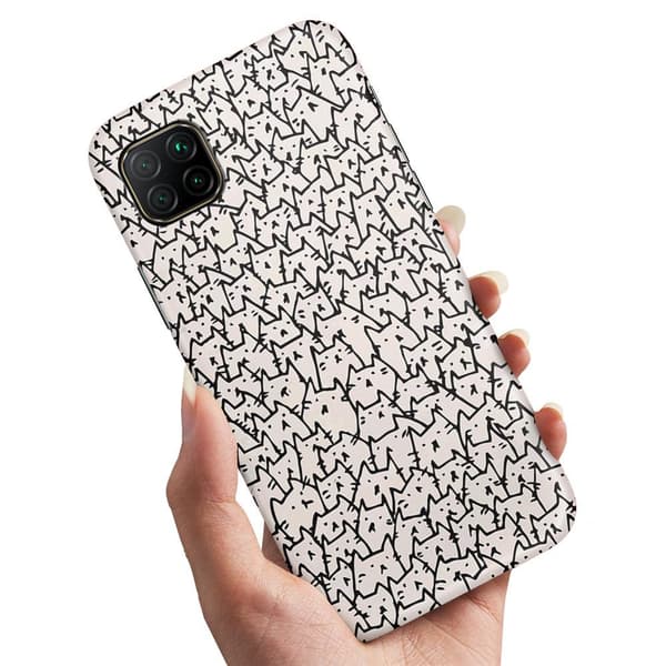 Huawei P40 Lite - Skal/Mobilskal Kattgrupp