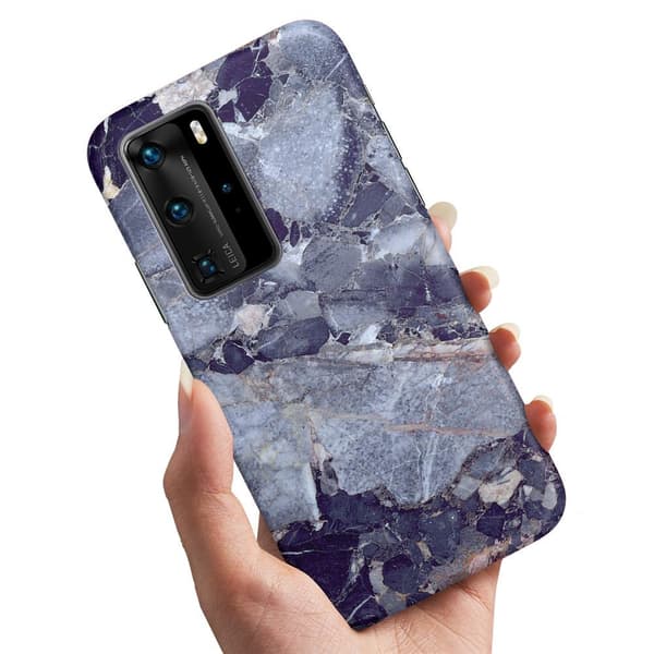 Huawei P40 Pro - Cover/Mobilcover Marmor