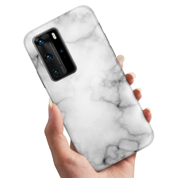 Huawei P40 Pro - Deksel/Mobildeksel Marmor