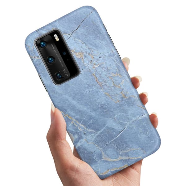 Huawei P40 Pro - Cover/Mobilcover Marmor