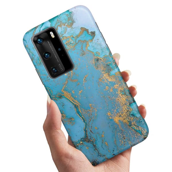 Huawei P40 Pro - Cover/Mobilcover Marmor